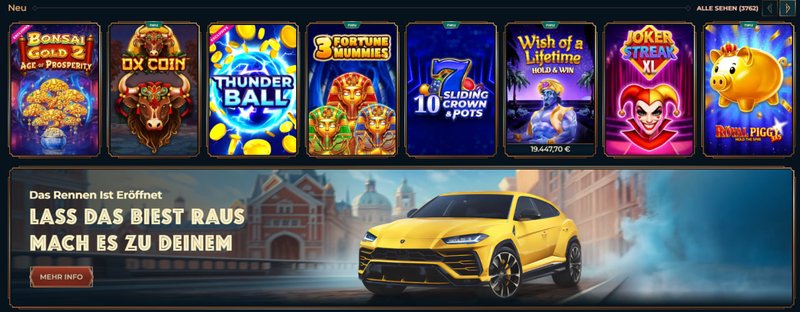 Monsterwin Casino Deutschland – Die Top-Adresse für Online Spiele in Deutschland